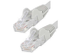 StarTech.com Cable de 15m CAT6 Ethernet - LSZH - Cable de Red RJ45 UTP de 10Gb - 650MHz - PoE de 100W - Latiguillo Snagless con Alivio de Tensión - si