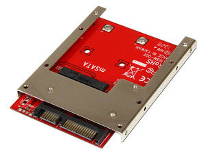Convertidor de SSD mSATA a SATA de 2.5", 6Gbps, 9.5mm de Grosor