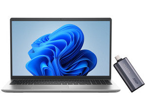Laptop DELL Inspiron 3535: AMD Ryzen 5 7520U 4.3 GHz, 8GB LPDDR5, SSD 512GB, 15.6" LED, Radeon 610M, Windows 11, Incluye SSD ADATA SC750 1TB.
