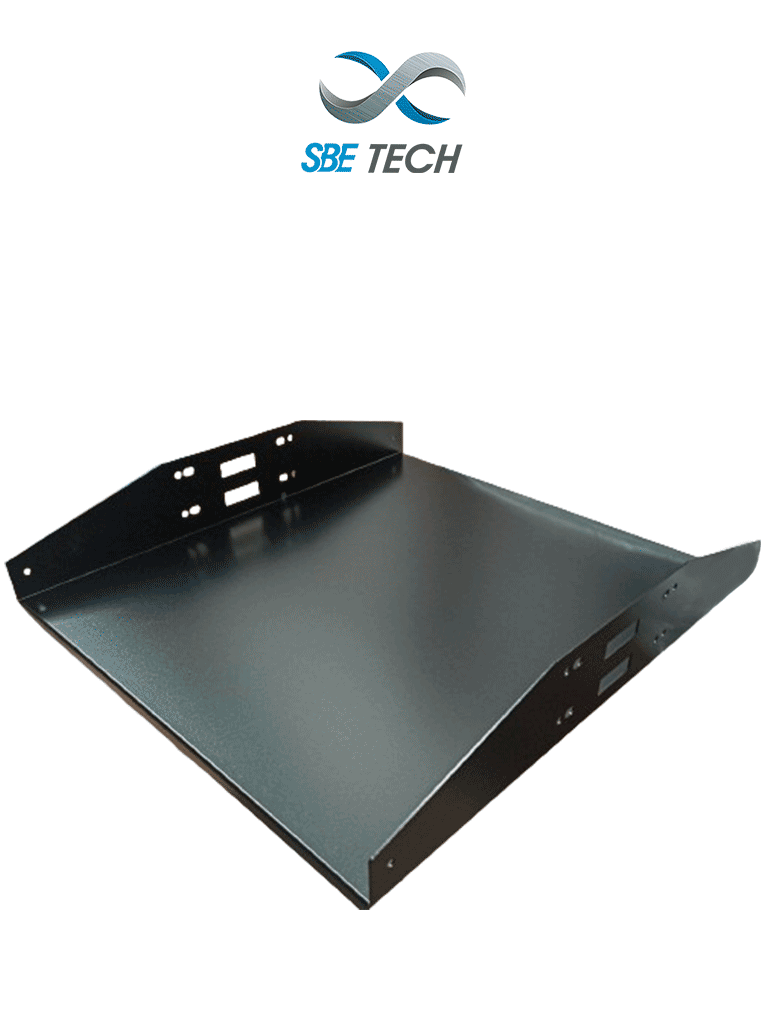 Charola Doble para Rack 2UR 19" (48.26 cm) x 18" (45.72 cm), Capacidad 34 kg