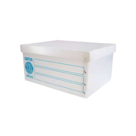 Caja Geo Archivo Plastica Oficio - 027 Caja Geo Plastica FullOffice.com