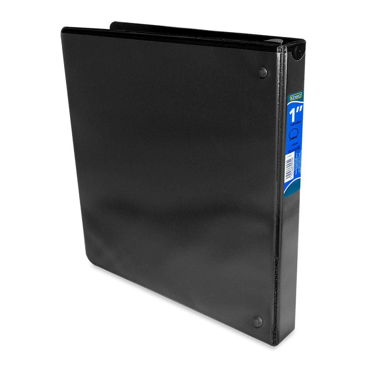 Carpeta Kinera Vinil Aro "O" 1" Negro C/24 - 9101Ne