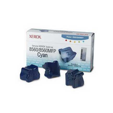 Tinta Xerox Phaser 8560W Cyan Tres Sticks - 108R00764