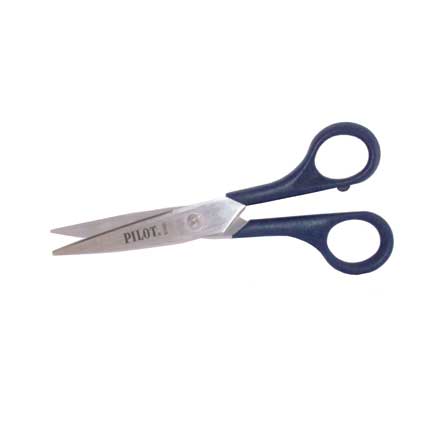 Tijera Pilot Escolar Costura Papel Inoxidable 6" Pza - 11-6V
