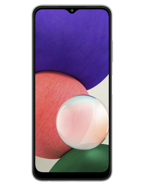Smartphone Samsung Galaxy A22 6.4" 64Gb/4Gb Cámara 48Mp+8Mp+2Mp+2Mp/13Mp Mediatek Android 11 Color Blanco - Samglxa22-B