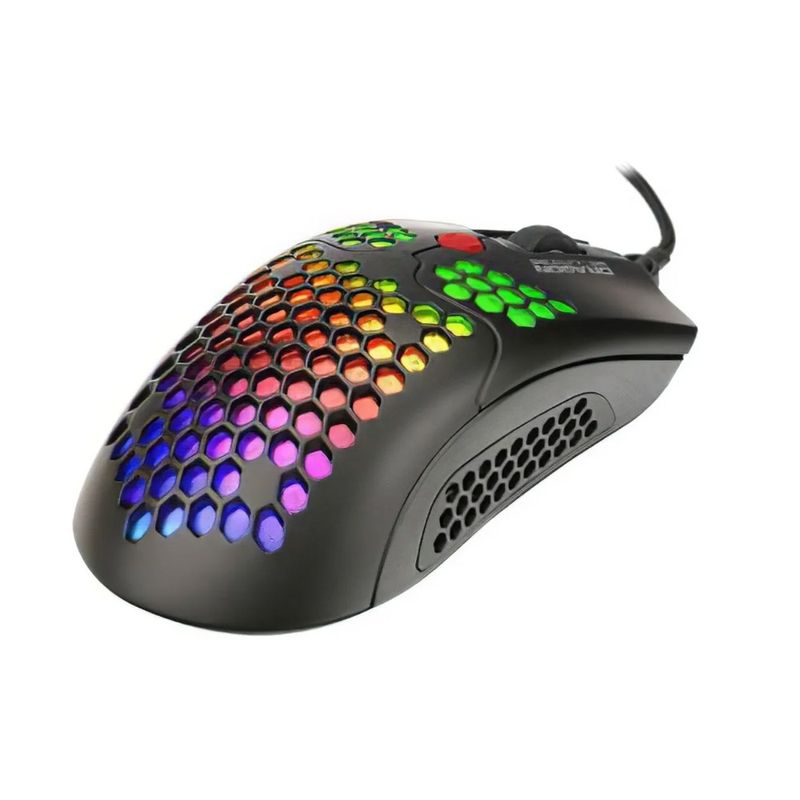 Mouse Gamer Dragon Xt Usb 6400 Dpi Ultra Ligero Rgb 6 Botones Silenciosos - Ne-480U FullOffice.com
