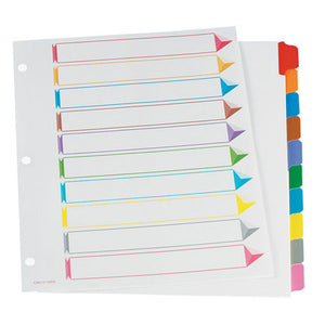 Separador Omni-Dex 10 Divisiones - 20-0100 FullOffice.com