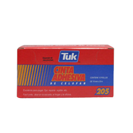 Cinta Tuk Transparente 205 18X33 FullOffice.com