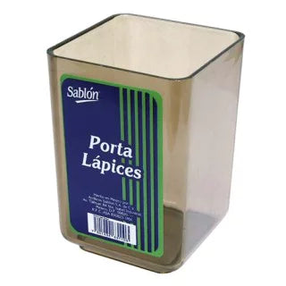 Porta Lapiz Sablon 3106Hu Acrilico Humo - 3106Hu FullOffice.com