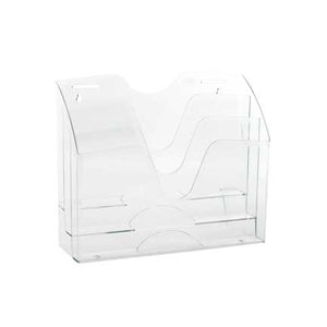 Organifolder Sablon De Pared Cristal 3 Espacios - 3233Cr FullOffice.com