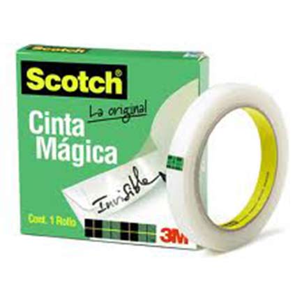 Cinta 3M Magica Adhesiva 810 18X65 Pza - 8101865 FullOffice.com