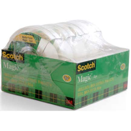 Cinta 3M Magica .018X12.7 C/Despachador C/4 - 8101812D FullOffice.com