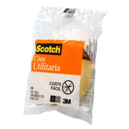 Cinta 3M Scotch 508 18Mmx25Mm Económica C/8 Piezas - 5081825 FullOffice.com