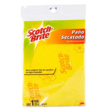 Paño Secatodo 3M Scotch Brite 33Cmx44Cm 1 Pack - Mc900170002 FullOffice.com