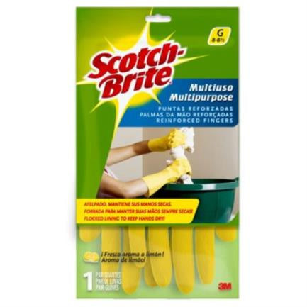 Guante Multiusos 3M Scotch Brite 8 - 8 1/2 Med/Gde 1 Pza - Mc900175795 FullOffice.com