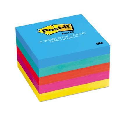 Notas 3M Post-It Ultra 7.6X7.6 C/5 Blocks 100Hjs C/U - 654-5Uc FullOffice.com