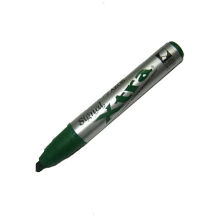Marcador Signal 40004 Permanente Xtra Verde C/12 - 40004 Xtra Verde FullOffice.com