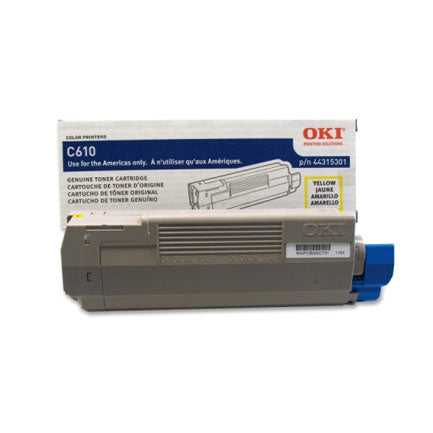 Toner Okidata Amarillo C610 6K Pag - 44315301