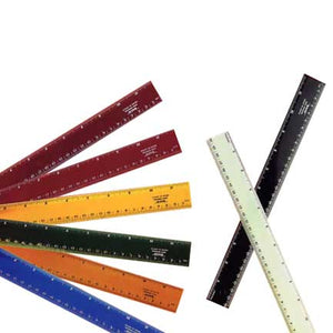 Regla Baco R-5030 Plástica 30Cm Colores - 5030 Colores FullOffice.com