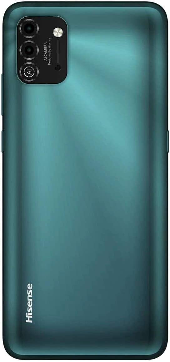 Smartphone Hisense E50 4G Lte 6.55" Hd Face Id 128Gb/4Gb Cámara 13Mp+5Mp+2Mp/8Mp Octacore Android 11 Color Verde - Hisensee50-V