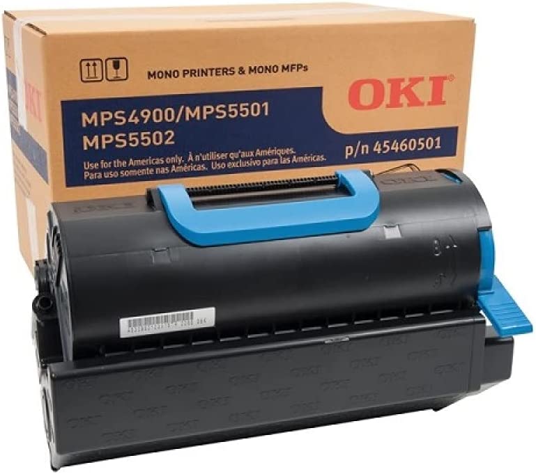 Tóner Okidata Mps5502Mb/Mps5501B 36K Páginas Color Negro - 45460501