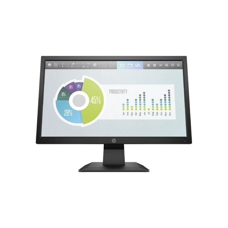 Monitor Hp Led P204V Hd+ 19.5" Resolución 1600X900 Panel Tn - 5Rd66Aa#Abm