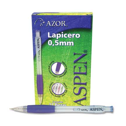 Lapicero Azor Aspen Colores Surtidos C/12 - 6470 FullOffice.com