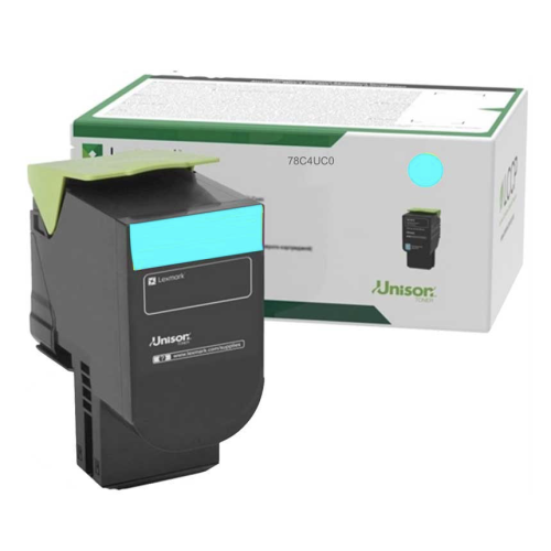 Toner Lexmark Cyan Ultra Alto Rendiemiento Cx622Ade Cs521Dn - 78C4Uc0