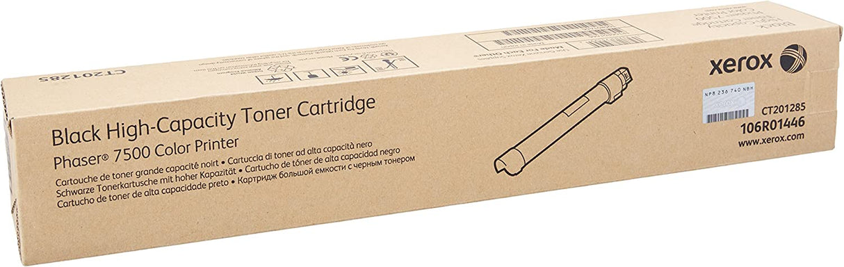 Toner Xerox Phaser 7500 High Capacity Black - 106R01446