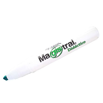 Marcador Azor Magistral Didactico Verde C/12 - 8350Ve FullOffice.com