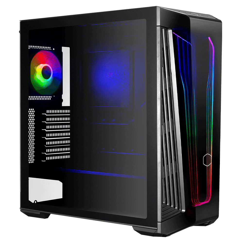 Gabinete Cooler Master Master Box 540 Argb Media Torre Mini Itx/Micro Atx/Atx/Eatx Ventilador Cristal Templado Negro - Mb540-Kgnn-S00 FullOffice.com