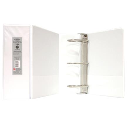 Carpeta Acco Wilson Jones 386 Vinil D3 4" Carta Blanco C/12 - P1602