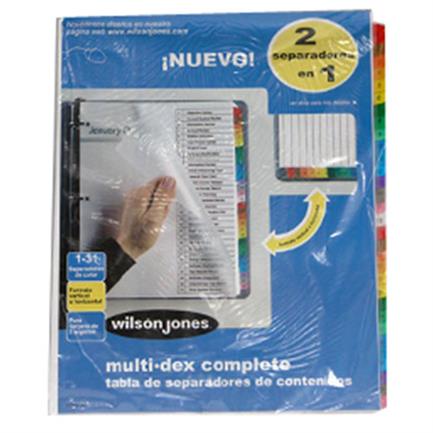 Separador Acco 447 Multidex Basic 31 Divisiones - P0447 FullOffice.com