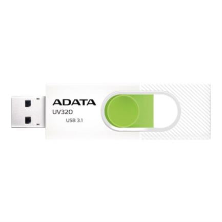 Memoria Usb Adata Uv320 128Gb Blanco/Verde 3.1 - Auv320-128G-Rwhgn FullOffice.com