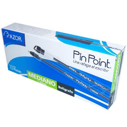 Boligrafo Pin Point P. Med 1.0Mm Negro Caja C/12 - 6830Ne FullOffice.com