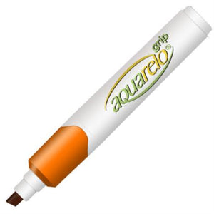 Marcador Aquarelo Grip Punta Cincel Color Naranja C/12 Pzas - 2200Na FullOffice.com