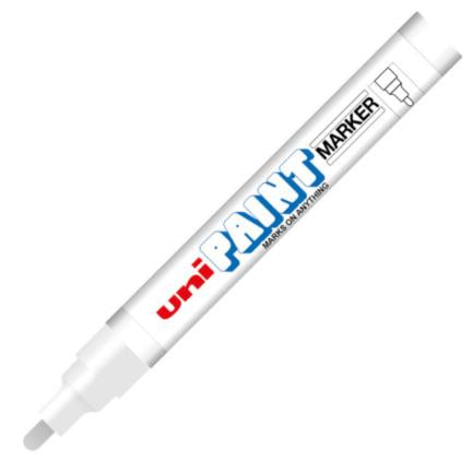 Marcador Azor Px-20 Uniball Paint Color Blanco C/12 Pzas - Px20Bl FullOffice.com