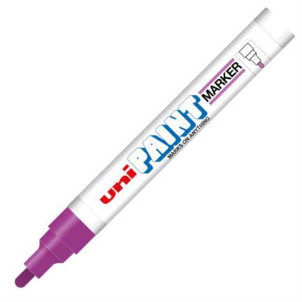 Marcador Azor Px-20 Uniball Paint Color Violeta C/12 Pzas - Px20Vi FullOffice.com