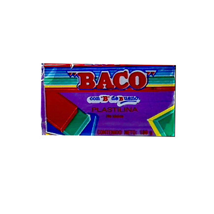 Plastilina Baco Marqueta 180Gr Violeta No.63 - Pl015 FullOffice.com