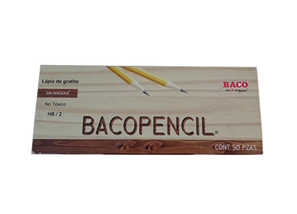 Lapiz Baco Amarillo C/50 - Lp005 FullOffice.com