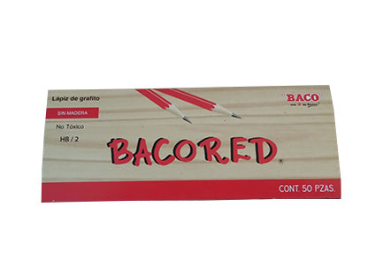 Lapiz Baco Rojo C/50 - Lp017 FullOffice.com