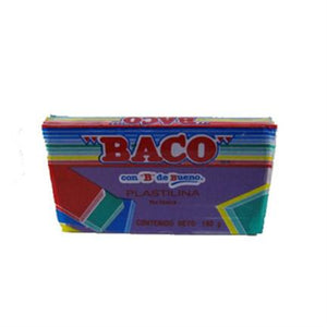 Plastilina Baco Marqueta 180Grs Color Lila - Pl046 FullOffice.com