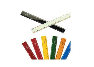 Regla Baco Negra 30Cms - R-5030 Negra FullOffice.com