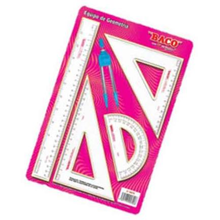 Equipo De Geometria Baco 5070 Flexible C/Compas C-600 - Eq009 FullOffice.com