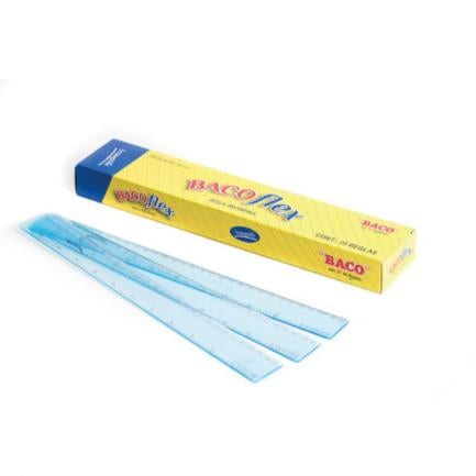Regla Irrompible Baco 30 Cms Colores Caja C/25 - Rg018 FullOffice.com