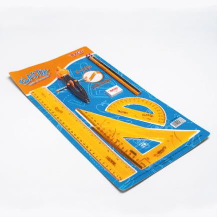 Juego De Geometria Baco 5470 Elastik Irromp Compas 600 - Eq081 FullOffice.com