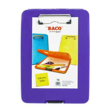 Tabla Baco Plástica Con Estuche T.C - Tb022 FullOffice.com
