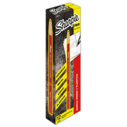 Marcador Cera Berol Mirado 165 Rojo Carmin C/12 - 165 Mirado FullOffice.com