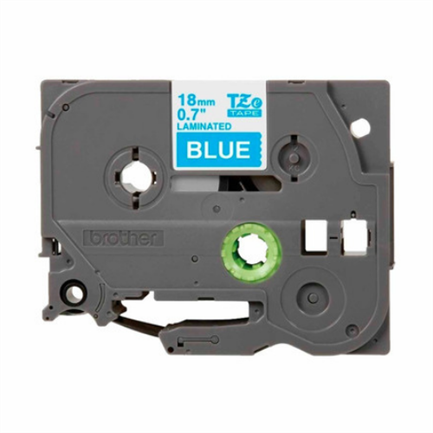 Cinta Brother Tz-545 Blanco/Azul 18Mm Pt300/310B/330/530 - Tze545 FullOffice.com