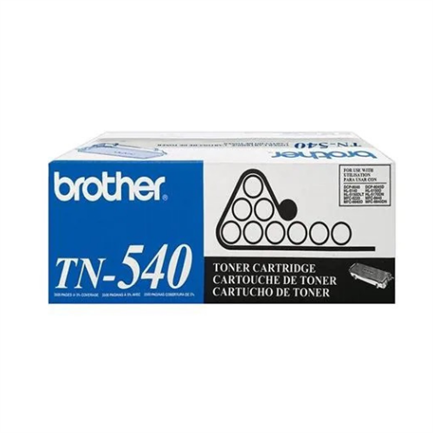 Brother 540 Toner Cartridge cartucho de tóner Original Negro, 3500 páginas